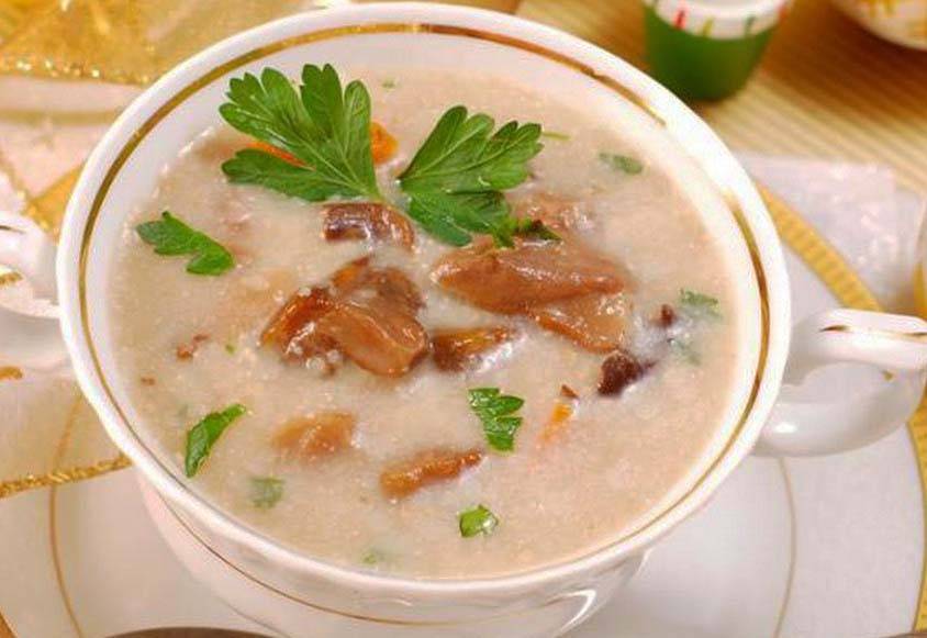 Грибной суп с фасолью — вкусное сочетание полезных продуктов: рецепт с фото и видео