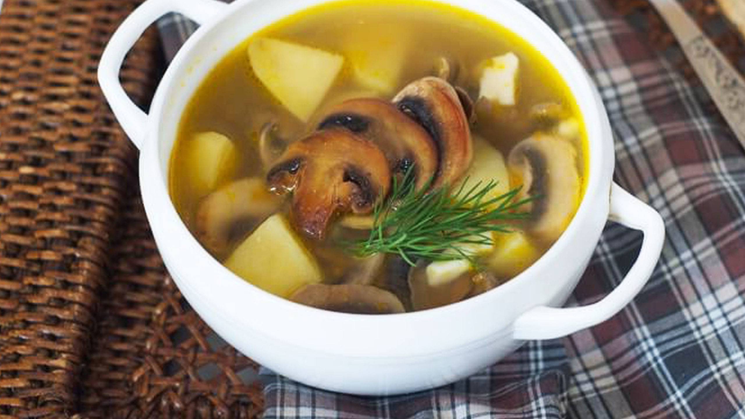 Суп с грибами - рецепты грибного супа - как вкусно приготовить суп