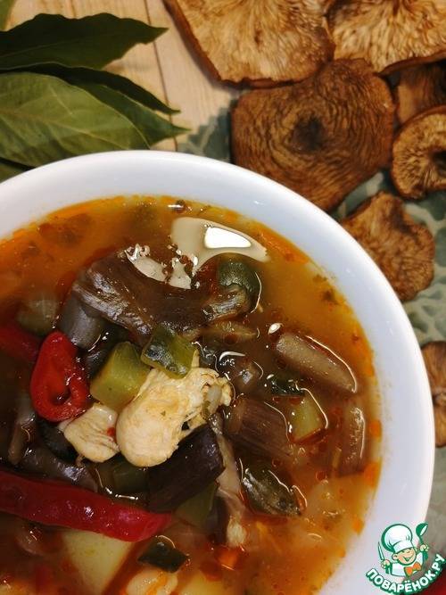 Суп из замороженных грибов — 6 домашних вкусных рецептов приготовления